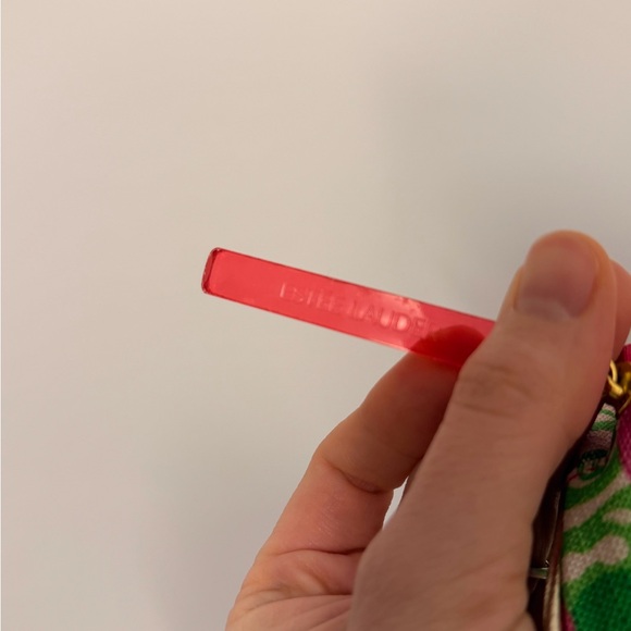 Estée Lauder Lilly Pulitzer Pink Floral Cosmetic Makeup Travel Bag - Picture 7 of 7